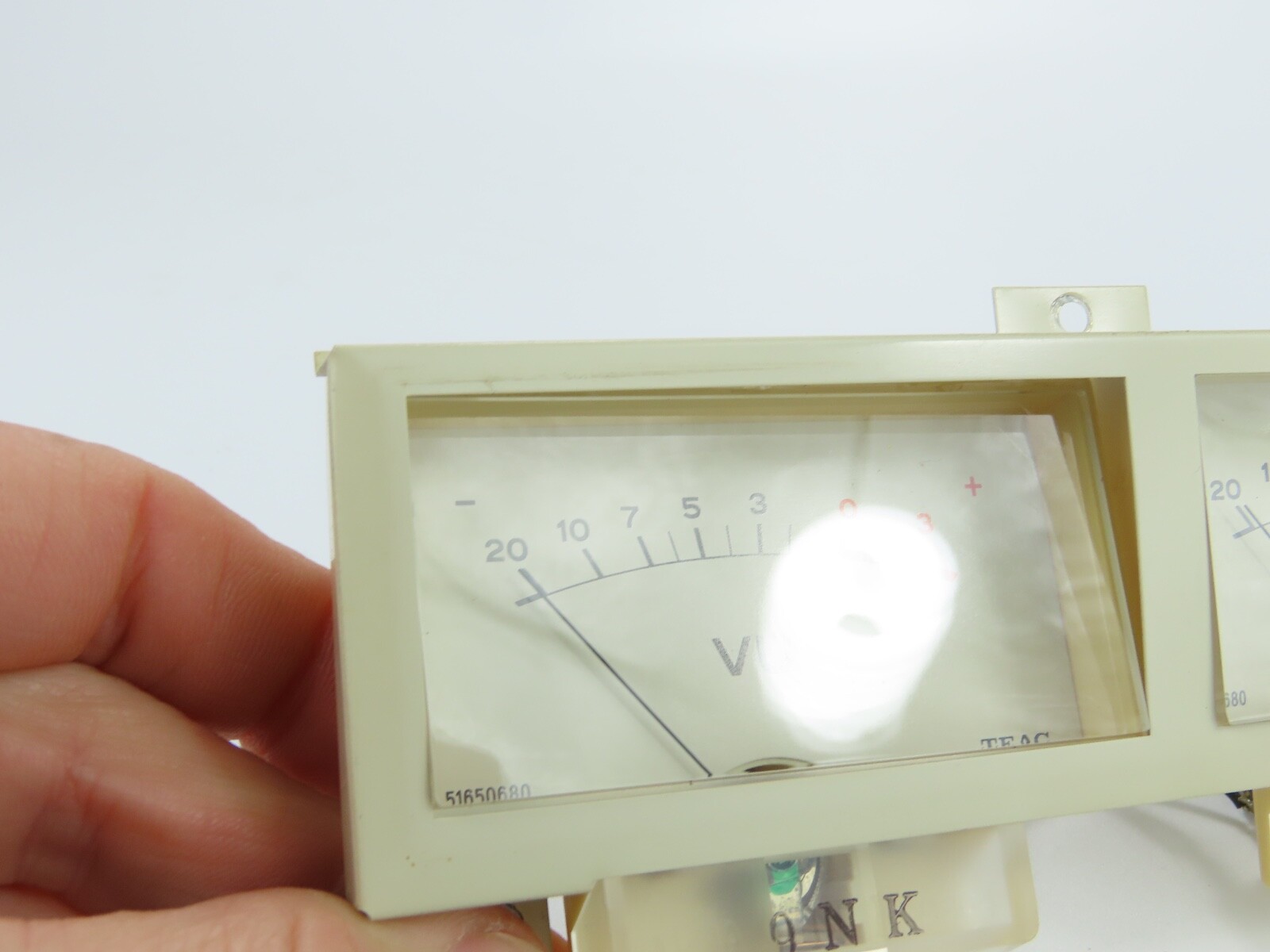 *TEAC X-7R* VU Meters with Bulbs Pair Reel to Reel Part /T334 - Image 3