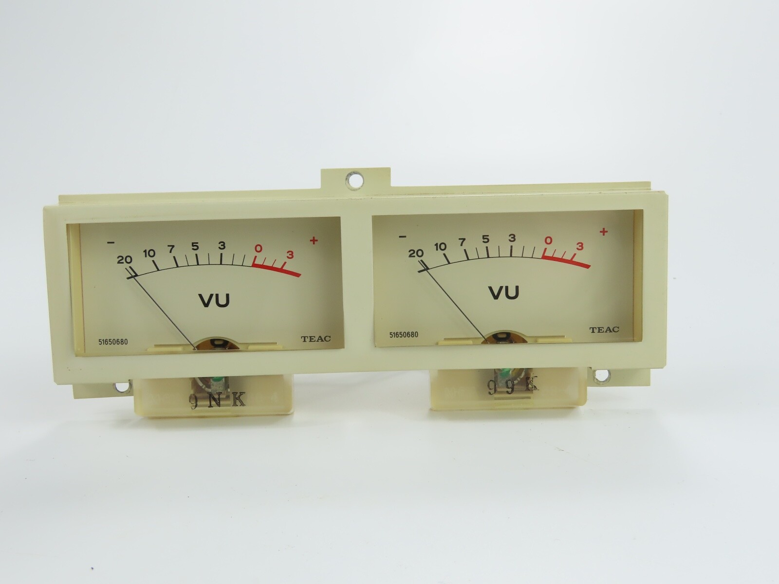*TEAC X-7R* VU Meters with Bulbs Pair Reel to Reel Part /T334