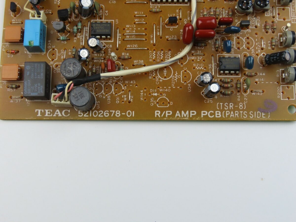 *Tascam TSR8* R/P Amp Recording/Playback Amplifier PCB Reel to Reel Part /Ts114 - Image 5