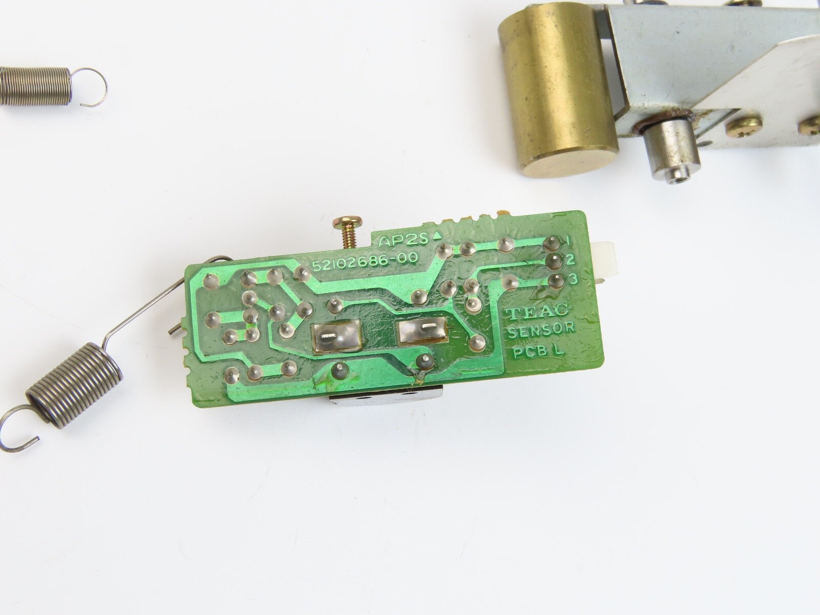 *Tascam TSR8* Tension Arm with Sensor PCB LH Left Reel to Reel Part /Ts102 - Image 6