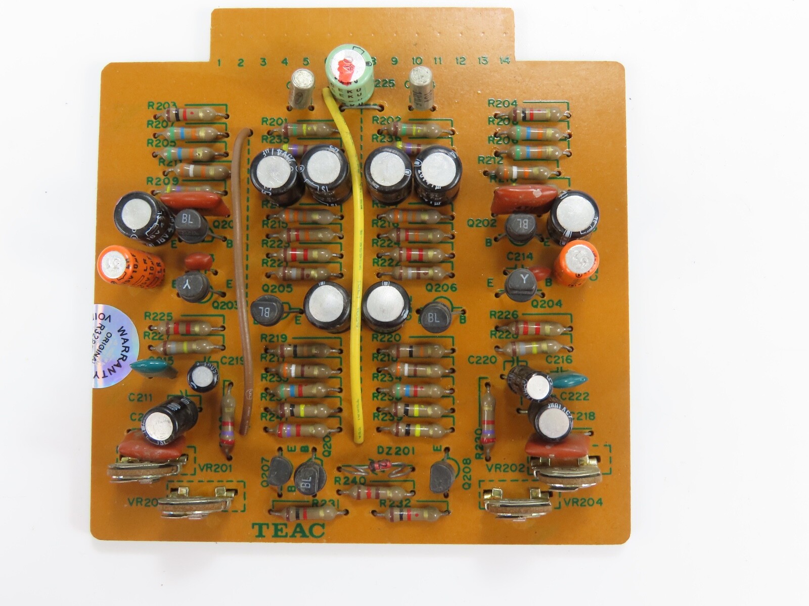 *Teac A-7300* Play Eq. Amp. Unit PCB Board 51670071 Reel to Reel Parts /T446