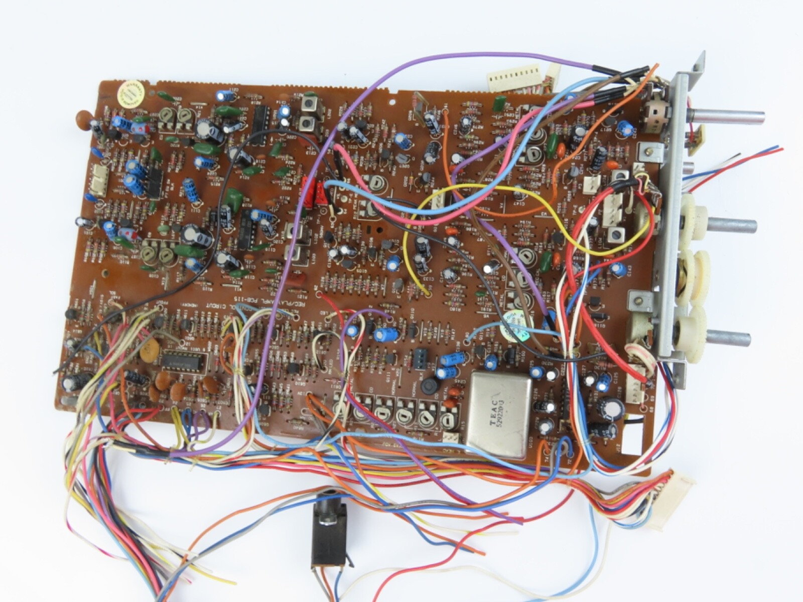 *Teac C-3X* Main Board Rec/Play Amp PCB 52100212 Tape Deck Part /B665 - Image 3