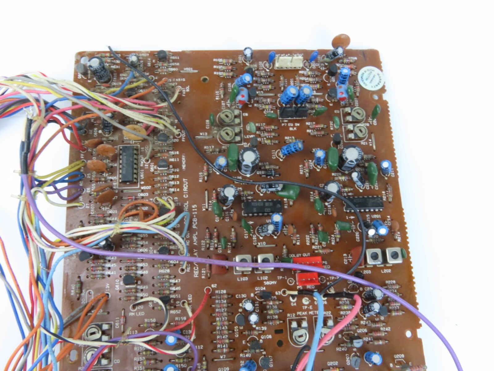 *Teac C-3X* Main Board Rec/Play Amp PCB 52100212 Tape Deck Part /B665 - Image 6