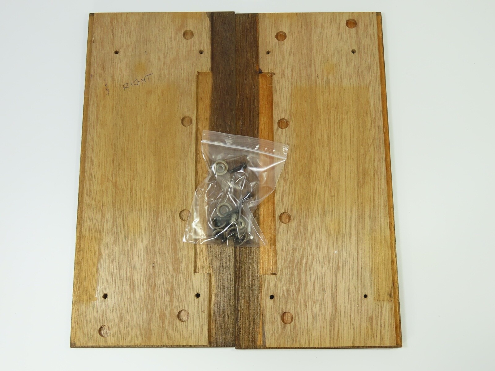 > SONY TC-645 < Pair of Side Panels with Screws Reel to Reel Part /S195 - Image 9