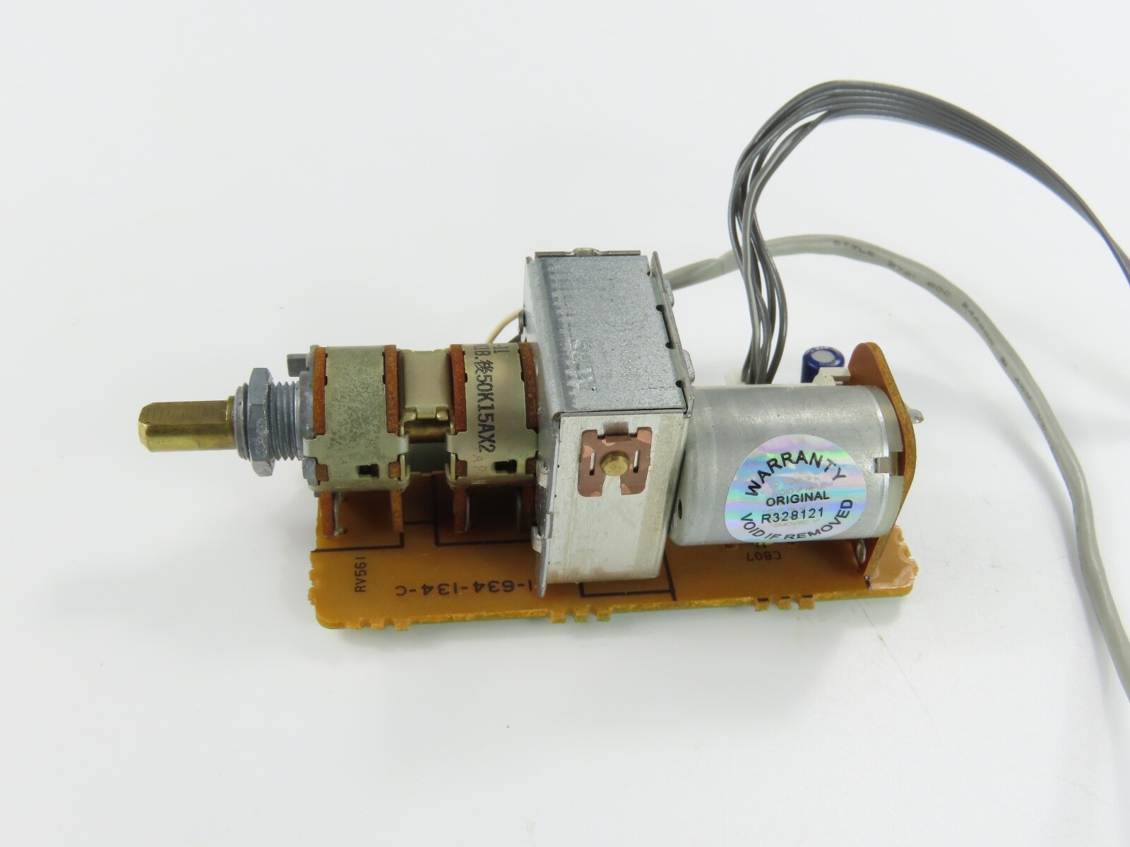 *SONY TC-WR820* Recording Level Board Pot with Motor Tape Deck Part /D241 - Image 3