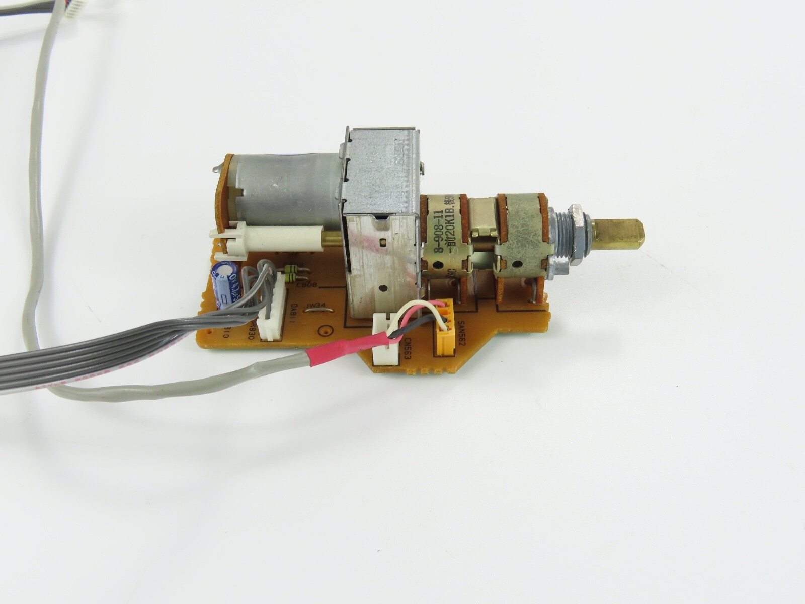 *SONY TC-WR820* Recording Level Board Pot with Motor Tape Deck Part /D241 - Image 5