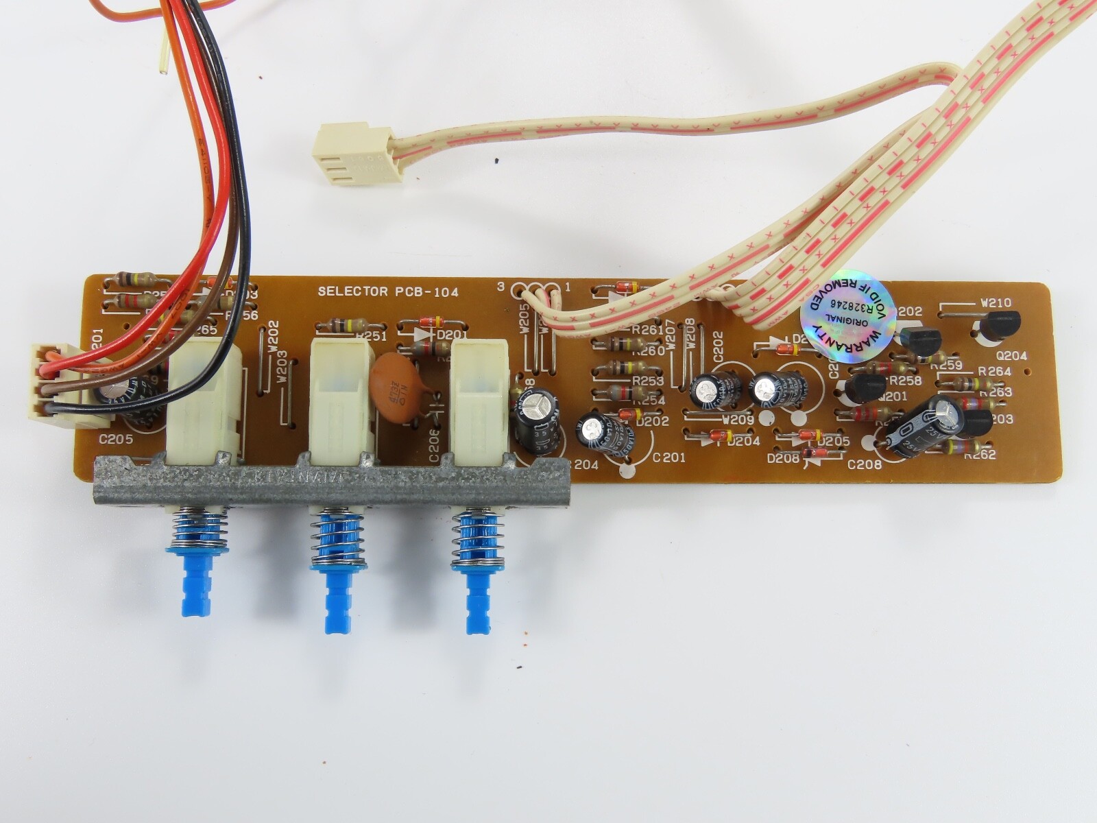 *TASCAM 34* Selector PCB-104 Board 5210075800 Reel to Reel Part /T425 - Image 3