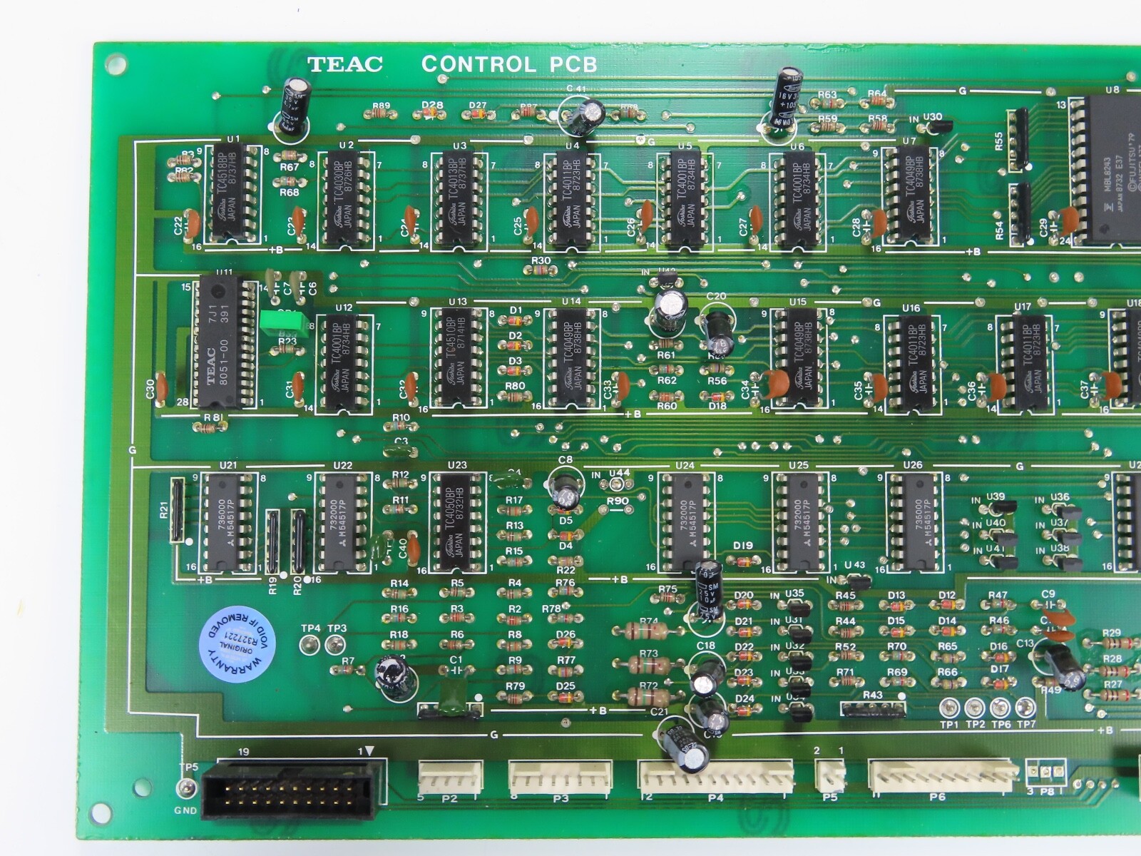 *TASCAM ATR60* Control PCB Board 52101605-02 Reel to Reel Part /TS37 - Image 3