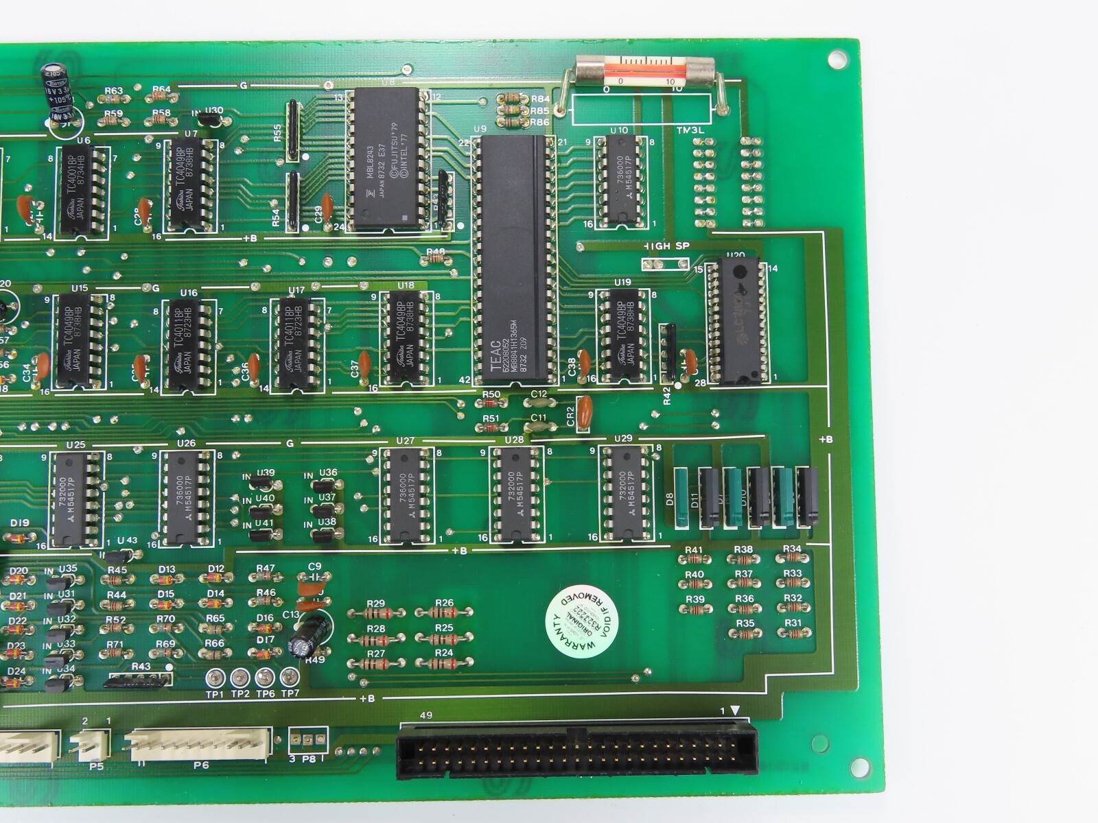 *TASCAM ATR60* Control PCB Board 52101605-02 Reel to Reel Part /TS37 - Image 4