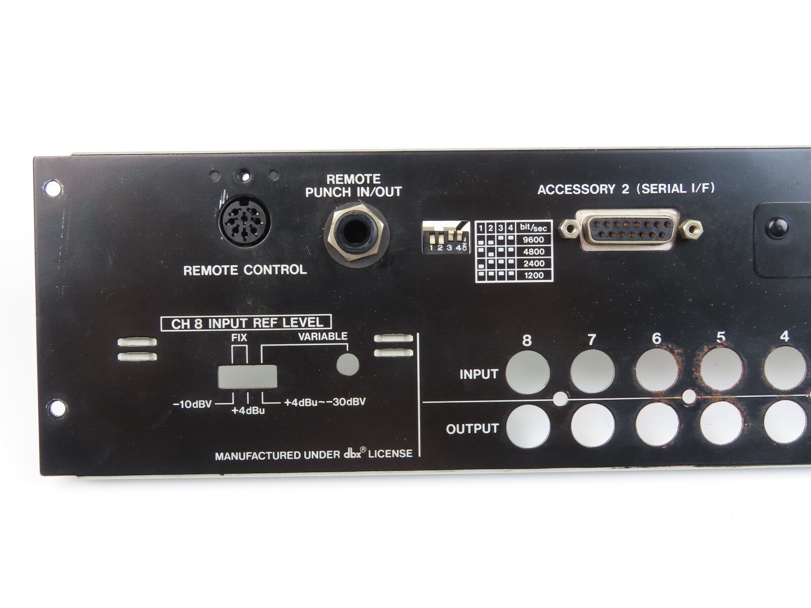 *Tascam TSR8* Rear Panel Reel to Reel Part /Ts89 - Image 3