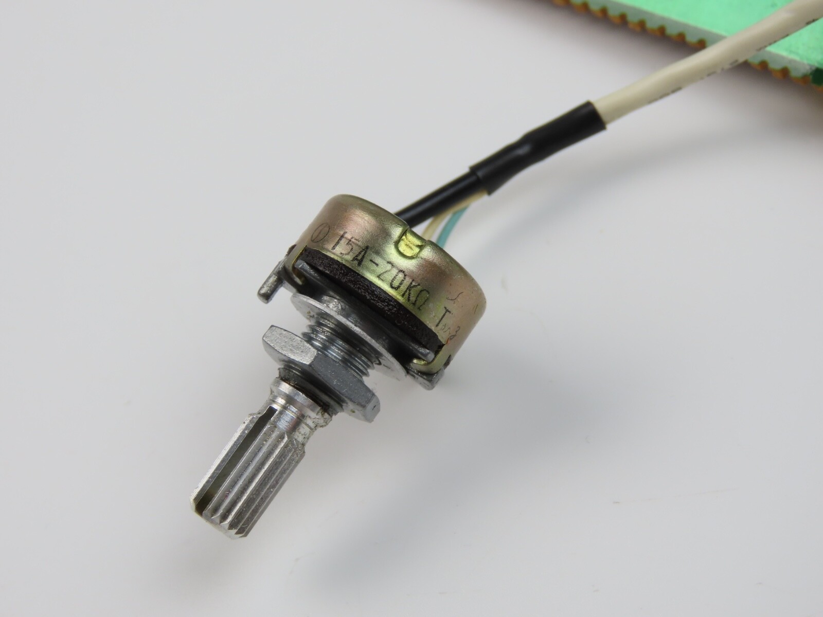 *Teac A-108* Mic Ampl. PCB - 104 with Potentiometer Tape Deck Parts /E250 - Image 7