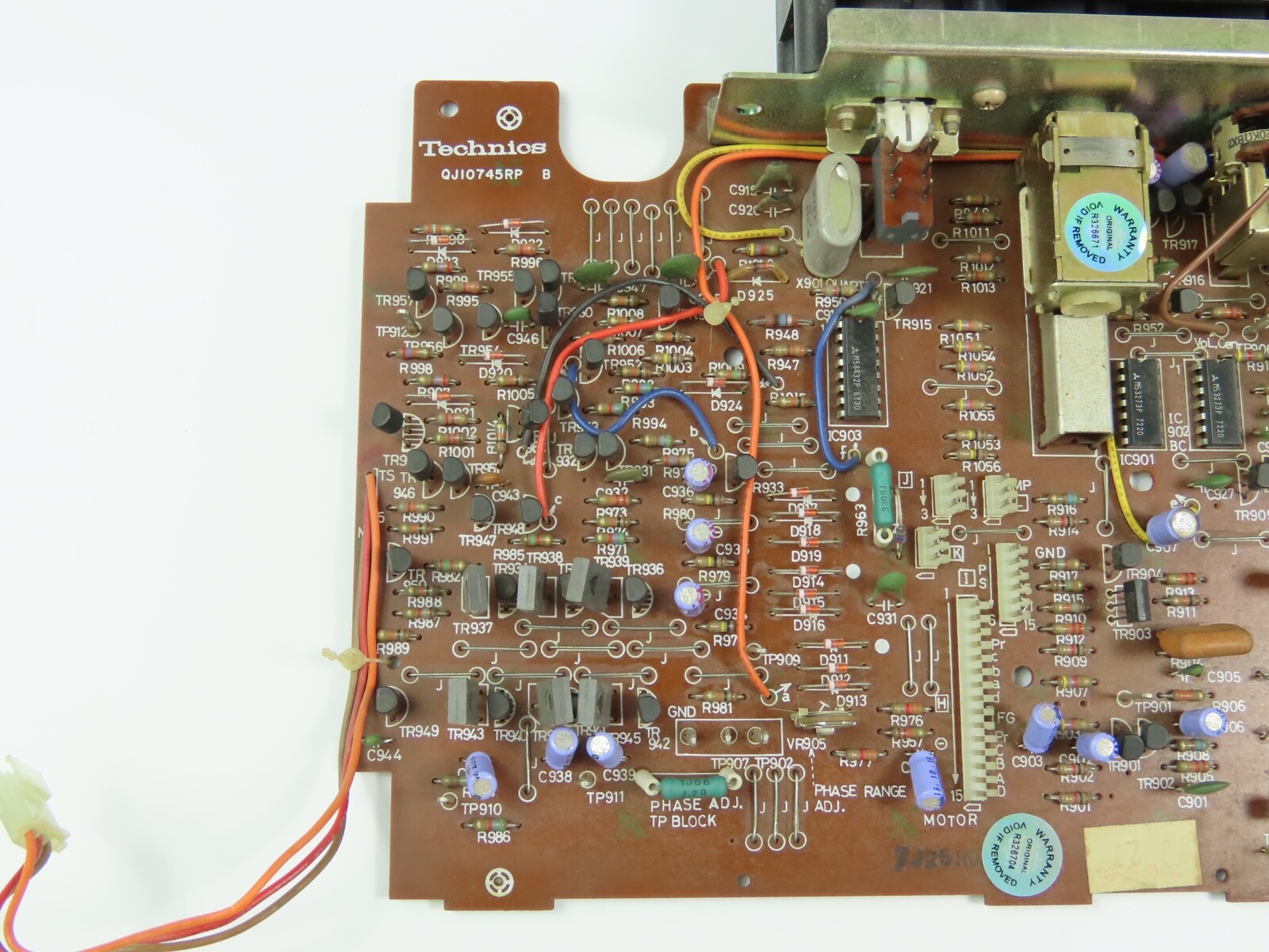 > Technics RS-1506 < Control Switch PCB Board Reel to Reel Part /CH05 - Image 5