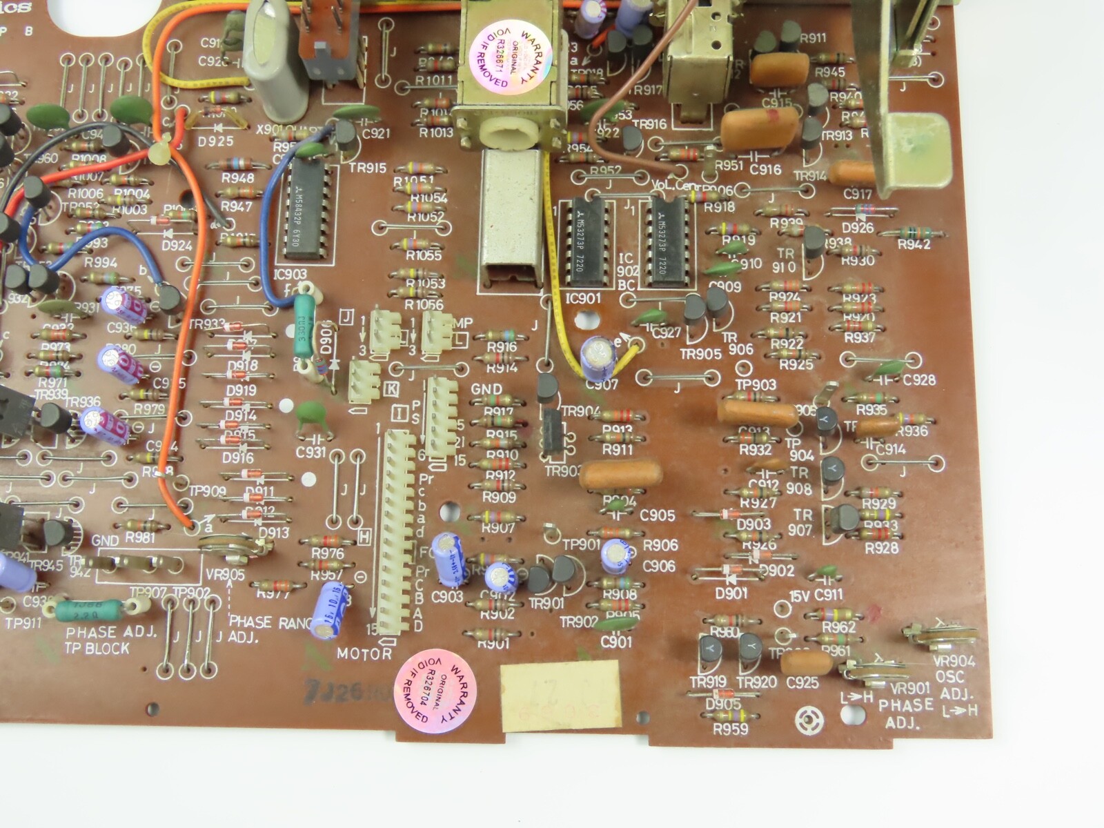 > Technics RS-1506 < Control Switch PCB Board Reel to Reel Part /CH05 - Image 6