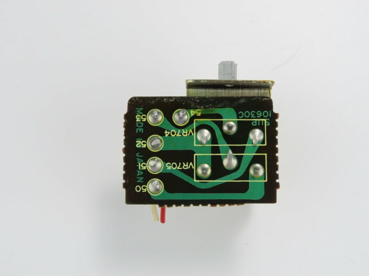 Technics ST-9030 Potentiometer 10kΩ Ax2 Pot PCB Tuner Part /CH45 - Image 4