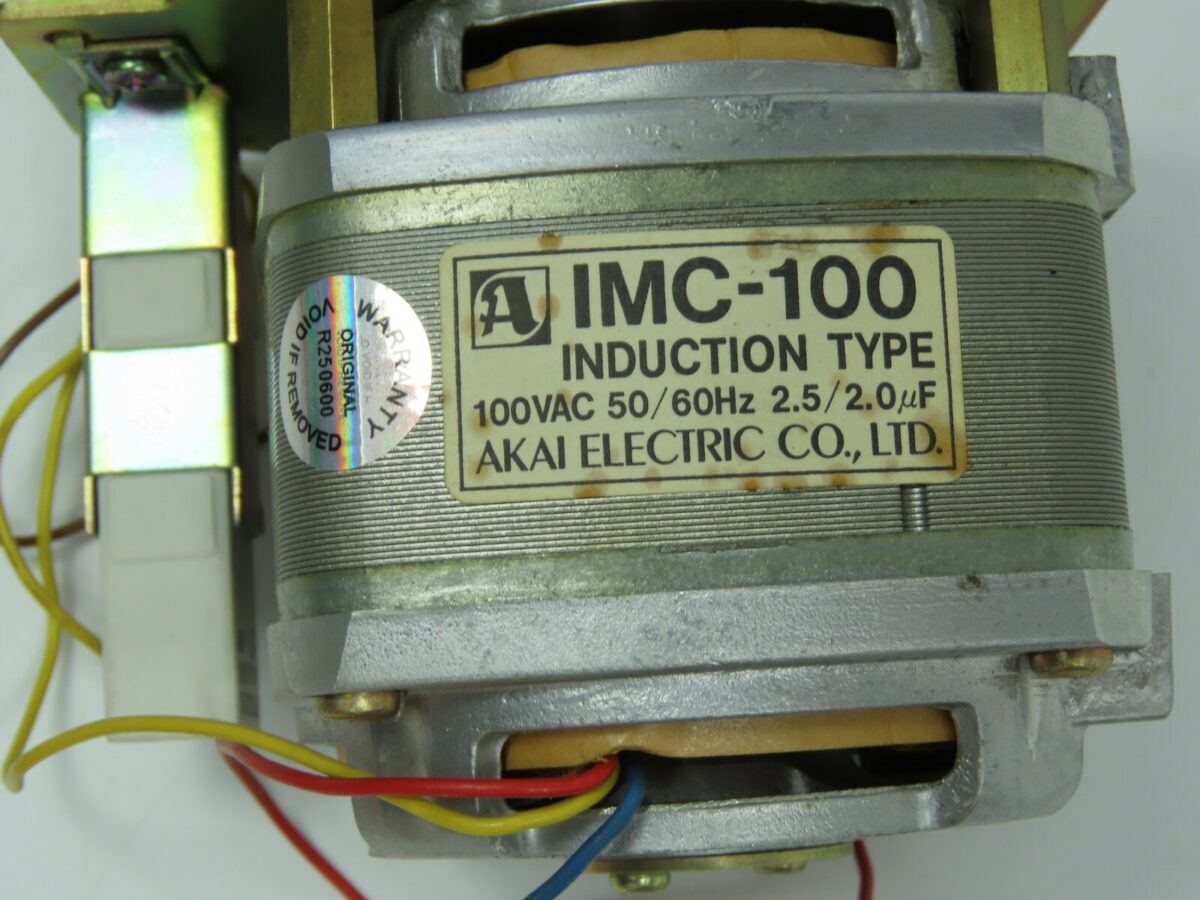 > AKAI GX-4000 < Capstan Motor IMC-100 Reel to Reel Part /AK210 - Image 5