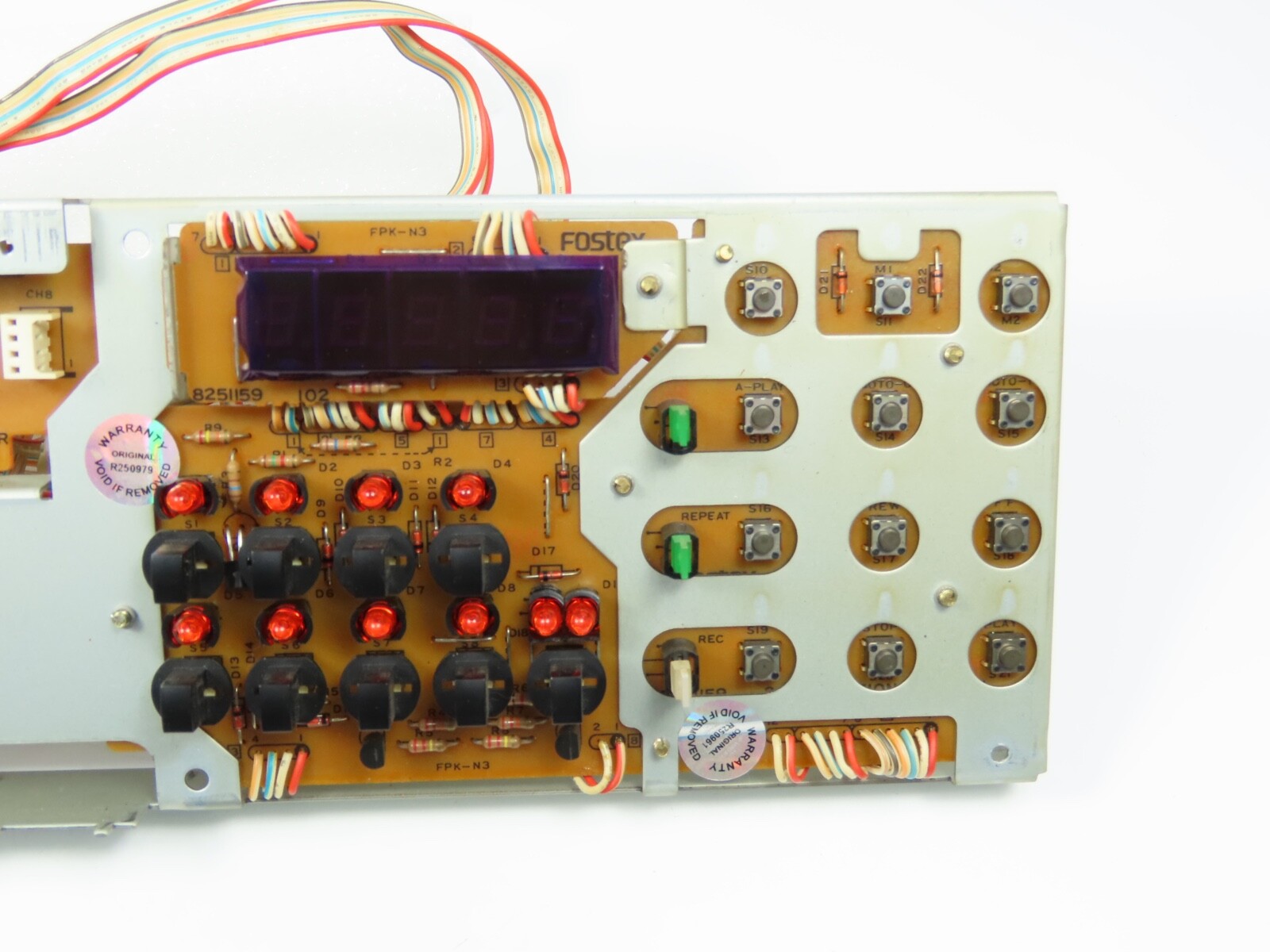 > FOSTEX Model 80 < Function Control Panel PCBs Reel to Reel Parts /Fx212 - Image 3