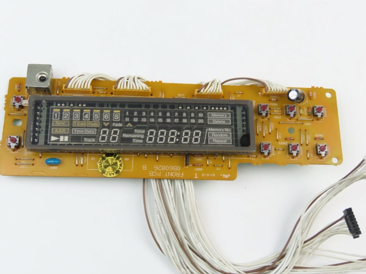 *Nakamichi CD Player2* Display + Function Switch PCB CD Player Parts /ND518 - Image 3
