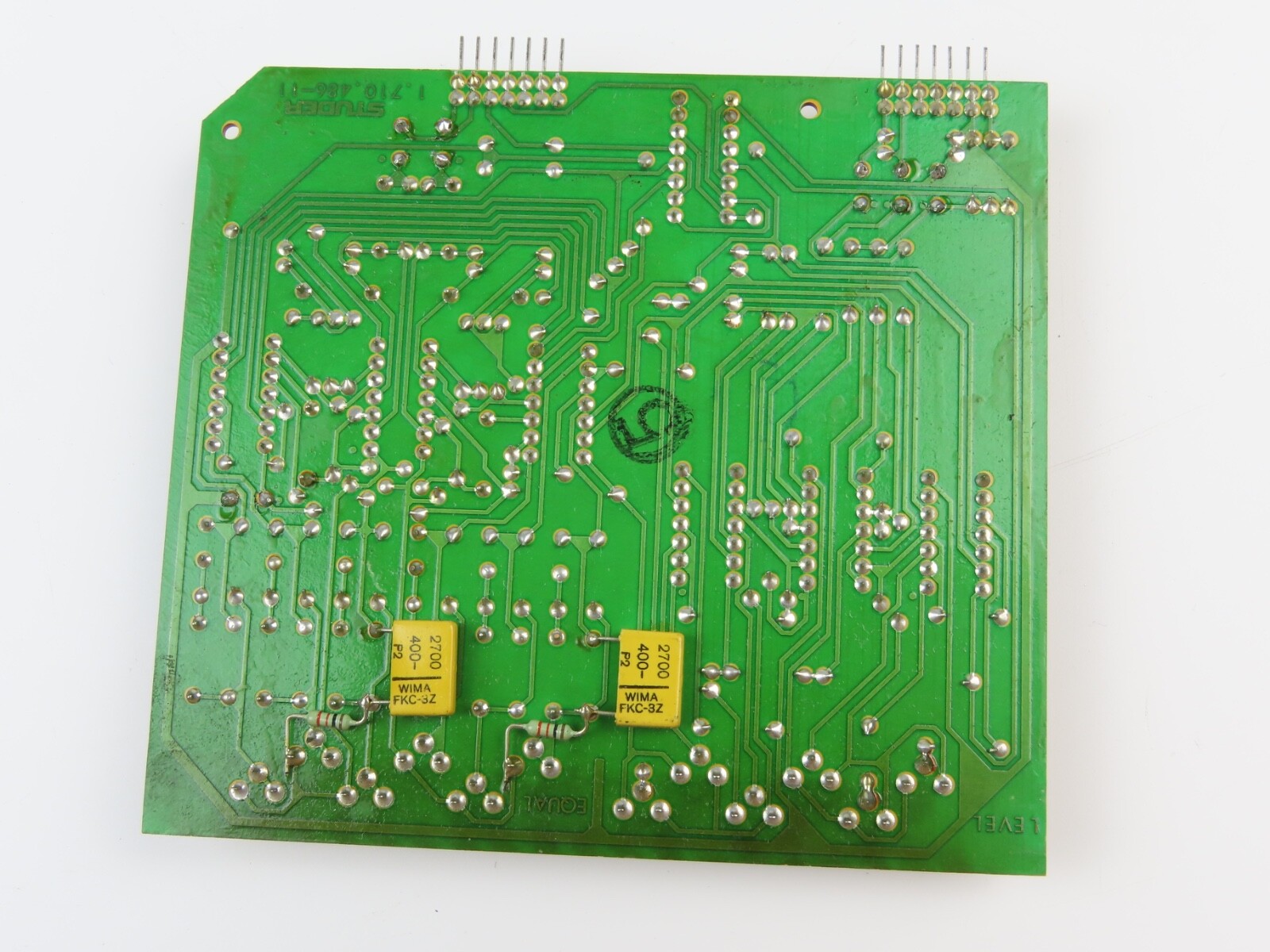 *REVOX B710* Record Equalizer PCB 1.710.486 Board Tape Deck Parts /RD355 - Image 4