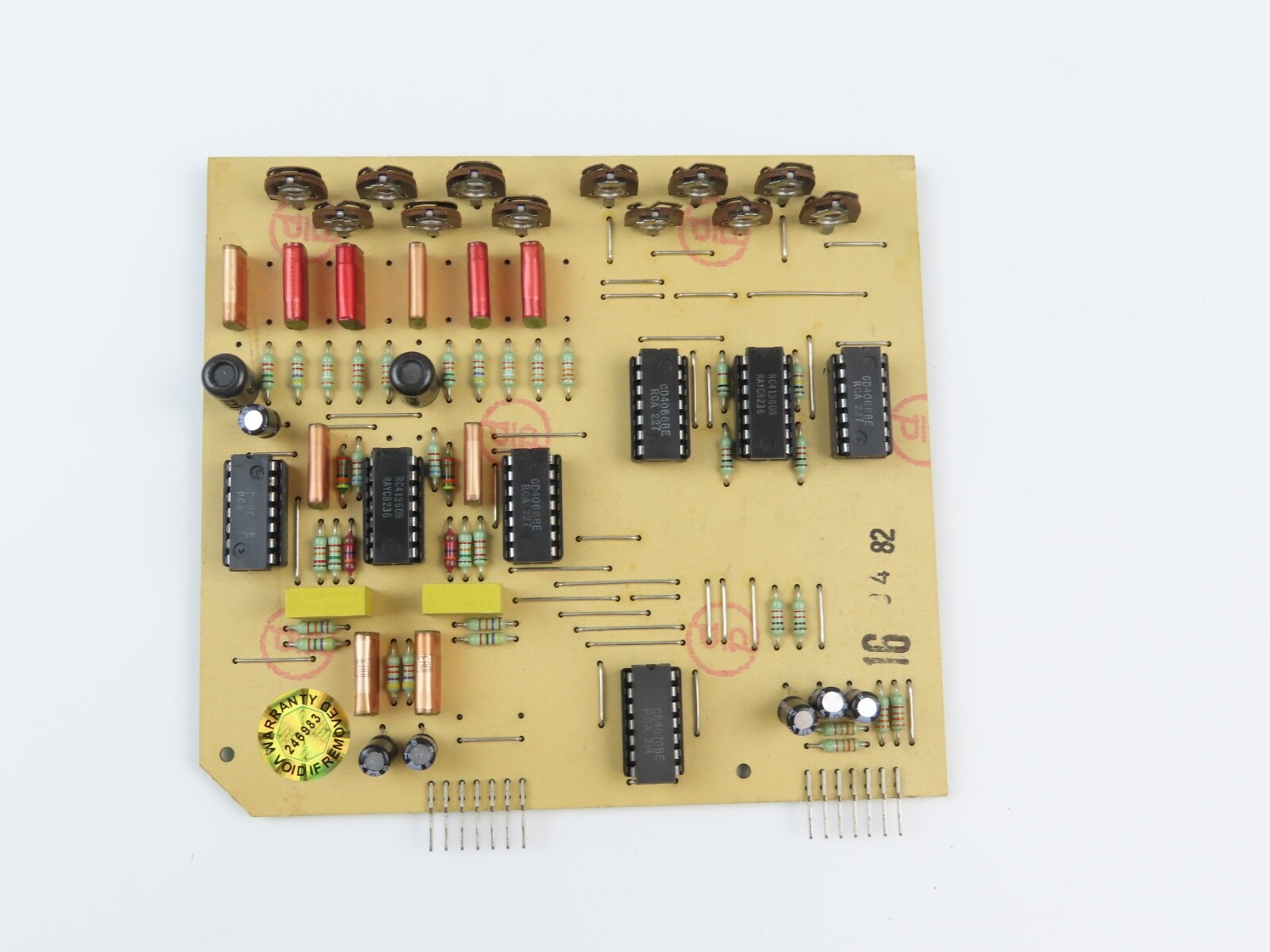 *REVOX B710* Record Equalizer PCB 1.710.486 Board Tape Deck Parts /RD355