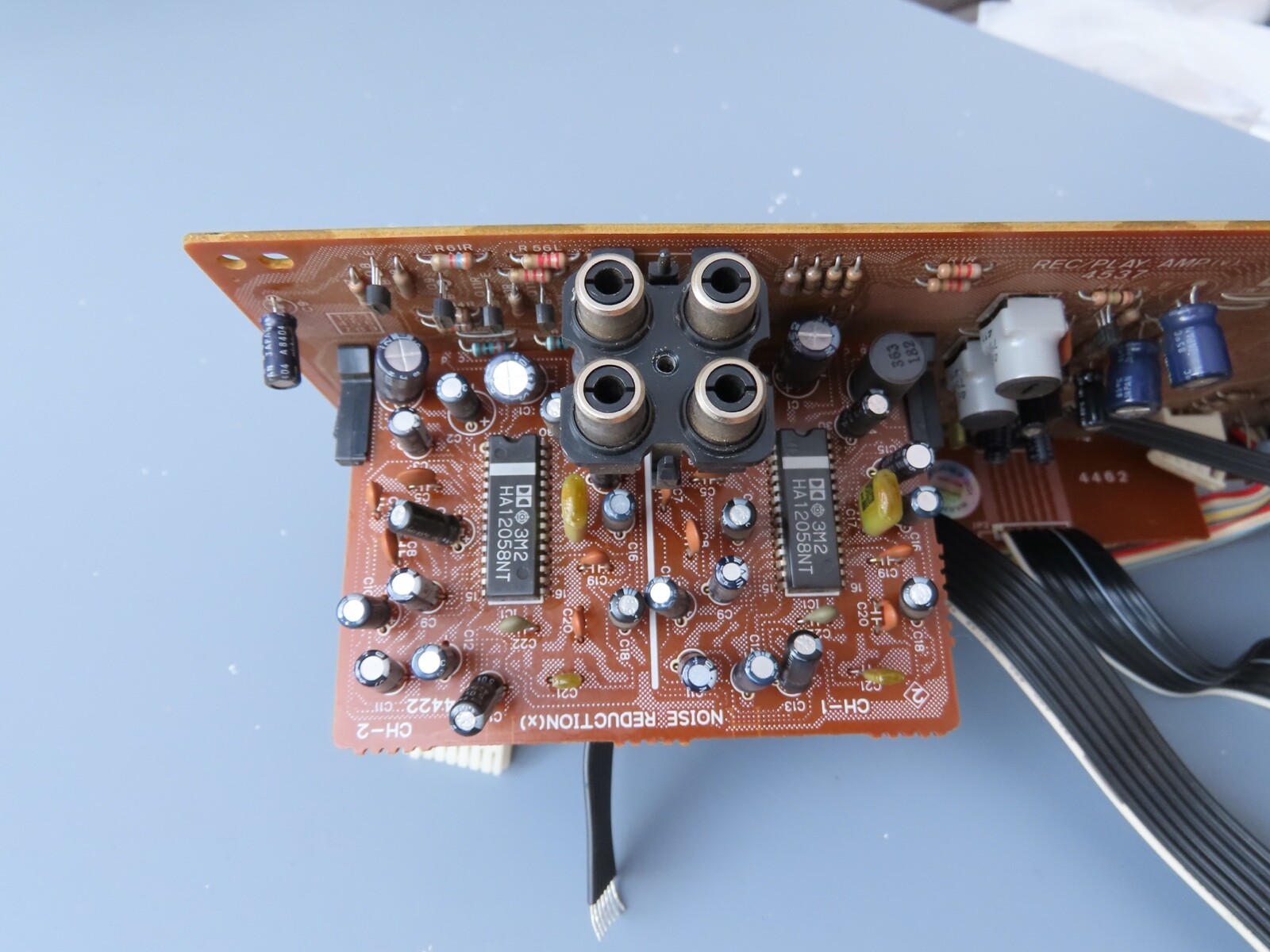 > SANSUI D-80C < Main Mother Board Tape Deck Part. F-4537 /D82 - Image 5