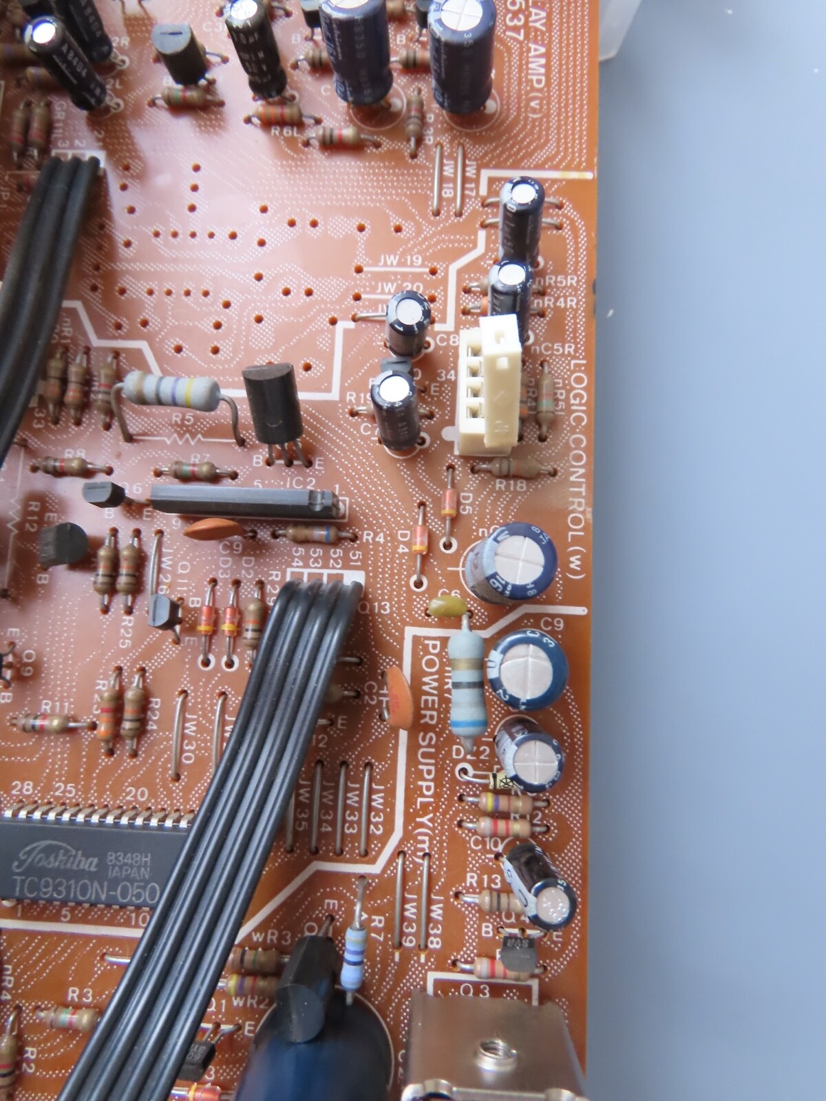 > SANSUI D-80C < Main Mother Board Tape Deck Part. F-4537 /D82 - Image 7