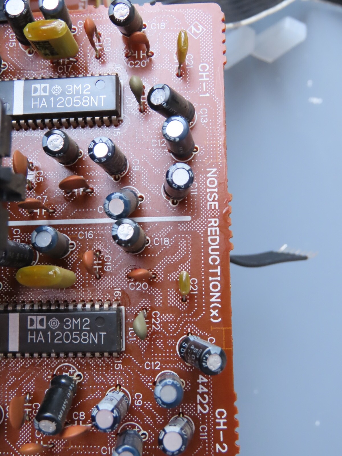 > SANSUI D-80C < Main Mother Board Tape Deck Part. F-4537 /D82 - Image 9