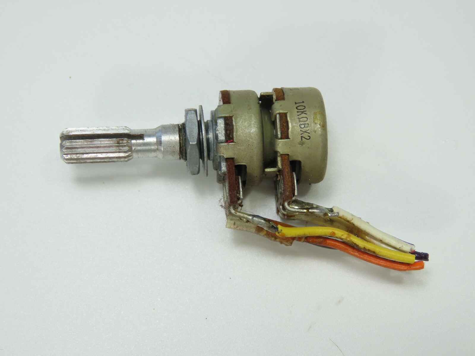 > SONY TC-645 < Potentiometer Pot 10KOhm B x2 Reel to Reel Part /S179 - Image 3