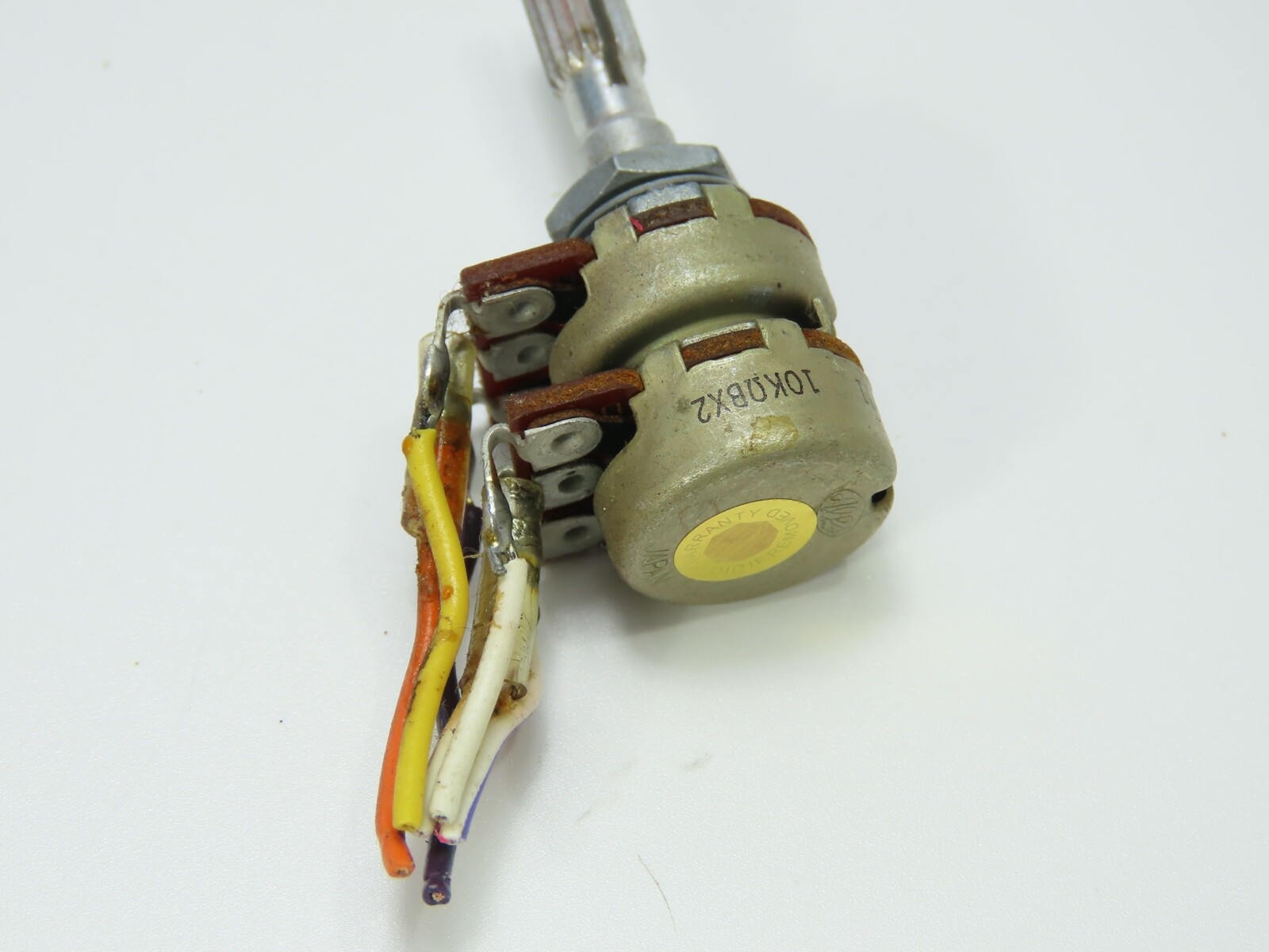 > SONY TC-645 < Potentiometer Pot 10KOhm B x2 Reel to Reel Part /S179 - Image 4