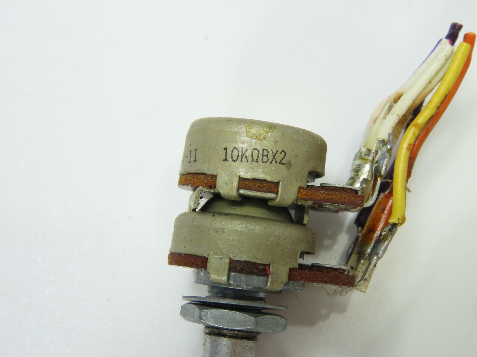 > SONY TC-645 < Potentiometer Pot 10KOhm B x2 Reel to Reel Part /S179 - Image 5