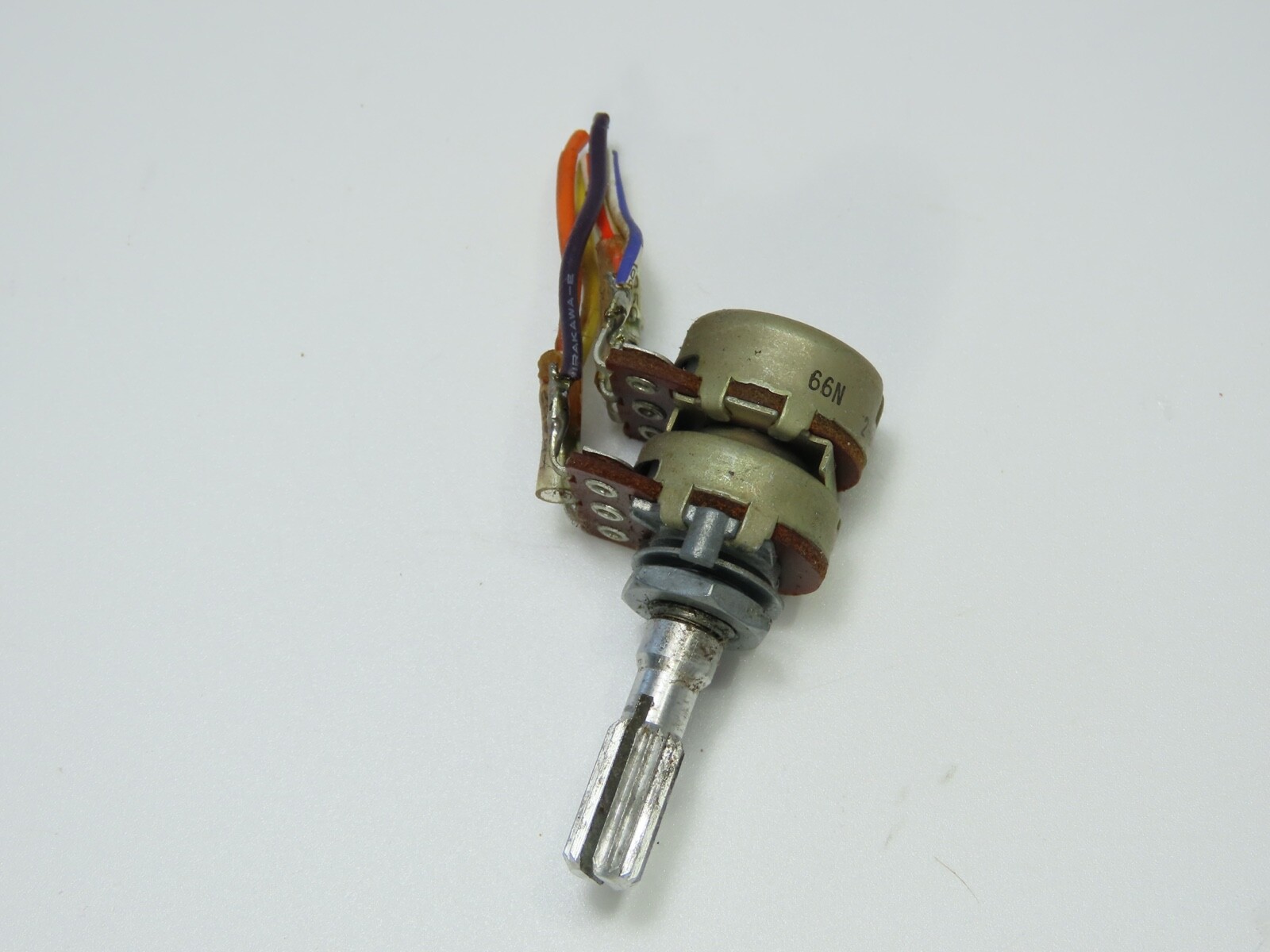 > SONY TC-645 < Potentiometer Pot 10KOhm B x2 Reel to Reel Part /S179