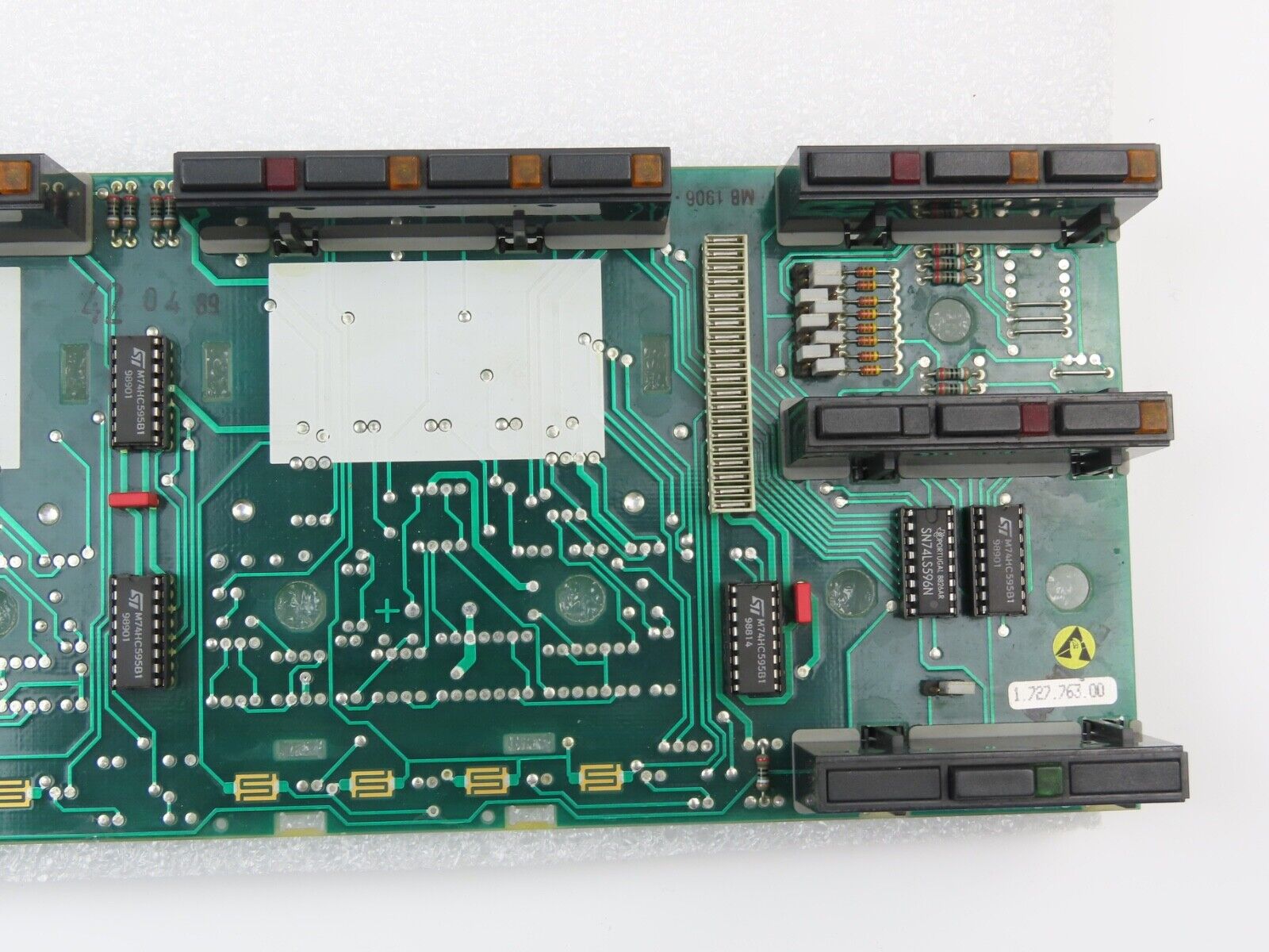 *Studer A807* Command Panel Board PCB 1.727.763 Reel to Reel Part /SD237 - Image 4