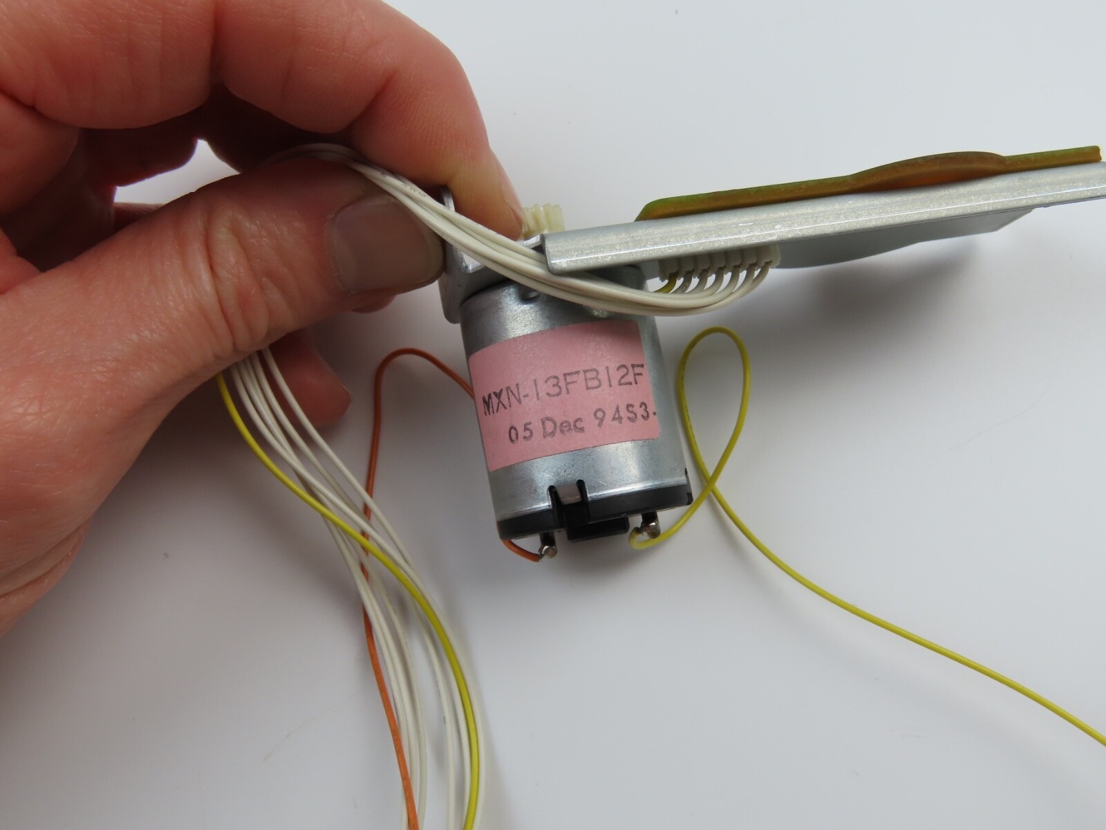 *Tascam 122 MKIII* Motor MXN-13FB12F DC with CAM PCB Tape Deck Parts /B679 - Image 7