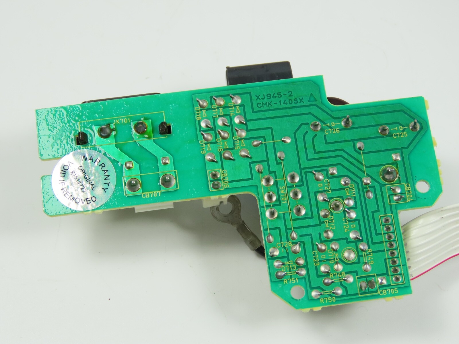 > YAMAHA MT120s < Power Supply Circuit Board PCB Tape Deck Part /A162 - Image 5