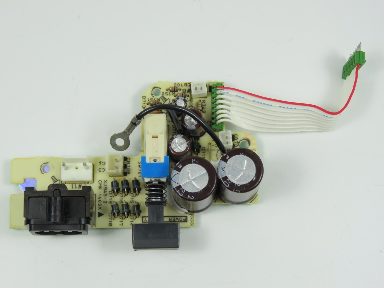 > YAMAHA MT120s < Power Supply Circuit Board PCB Tape Deck Part /A162