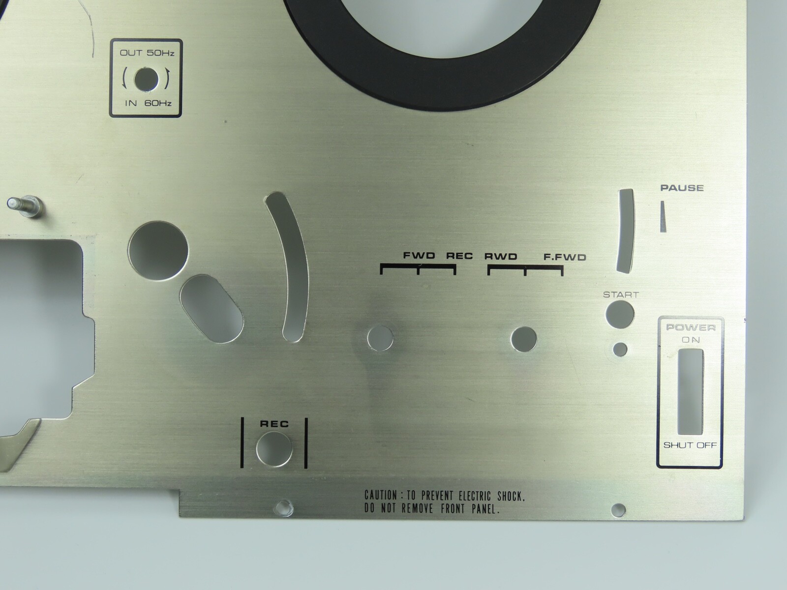 AKAI 4000D/DB/DS Front Panel Upper Section Reel to Reel Part /FP13 - Image 5