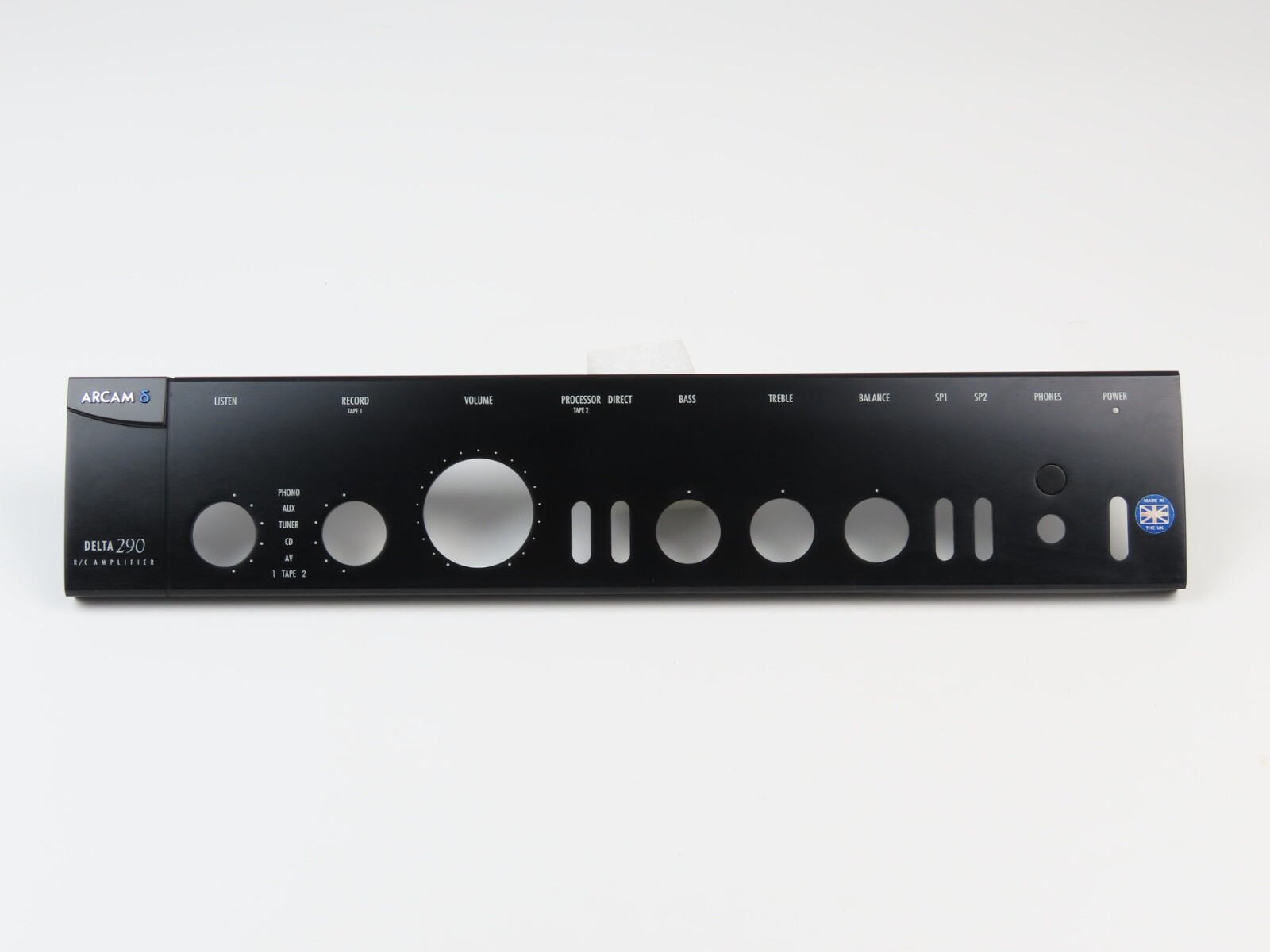 *Arcam Delta 290* Front Panel faceplate Amplifier Parts /FP330