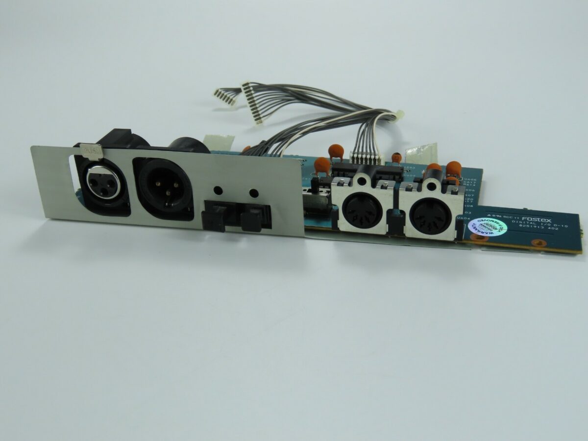 *Fostex D-10* Digital I/O PCB Board 8251913 402 Digital Master Recorder/Fx351 - Image 4