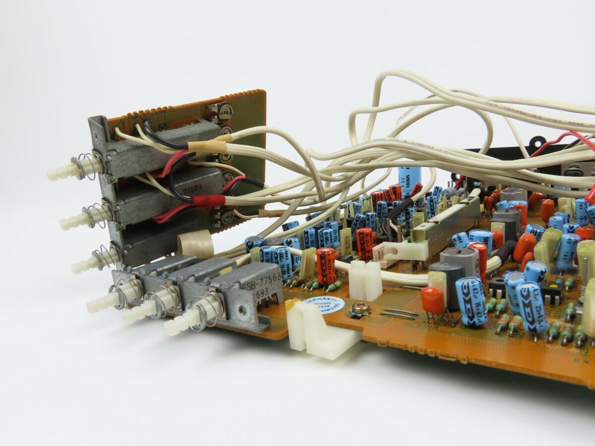 *Nakamichi 480* Motherboard Main Board + Switch Board Tape Deck Parts /ND443 - Image 3