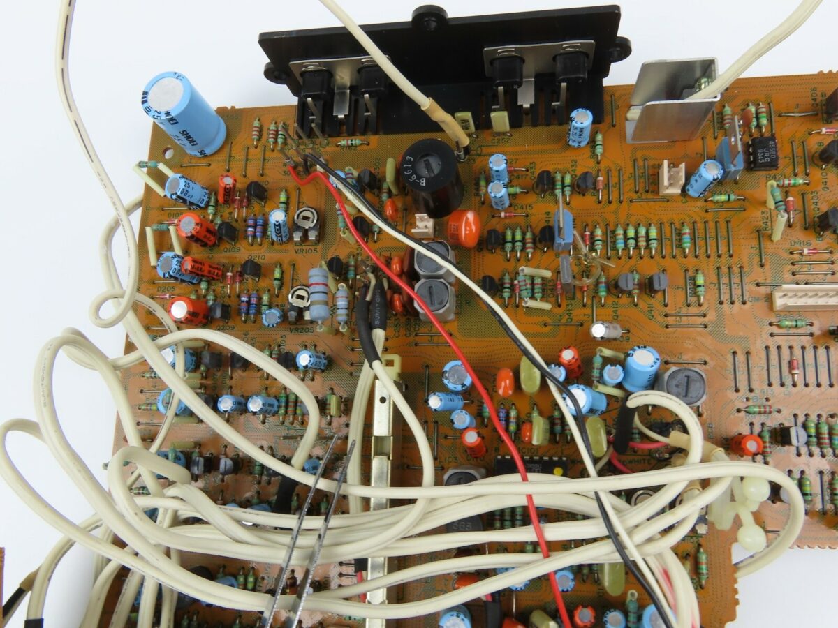 *Nakamichi 480* Motherboard Main Board + Switch Board Tape Deck Parts /ND443 - Image 5