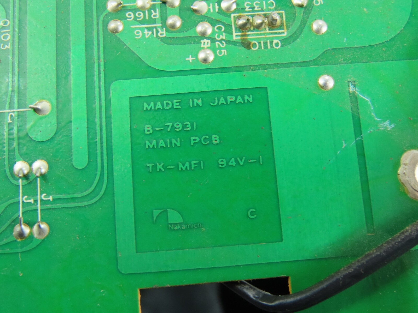 *Nakamichi 582Z* Main PCB Board B-7931 Tape Deck Parts /ND349 - Image 7