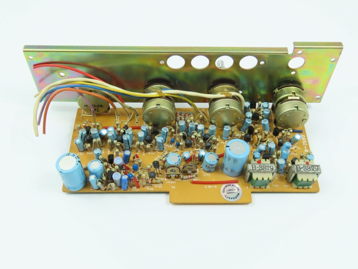 > Nakamichi 700 < Front Control PCB Board B-7550 Tape Deck Part /ND107 - Image 4