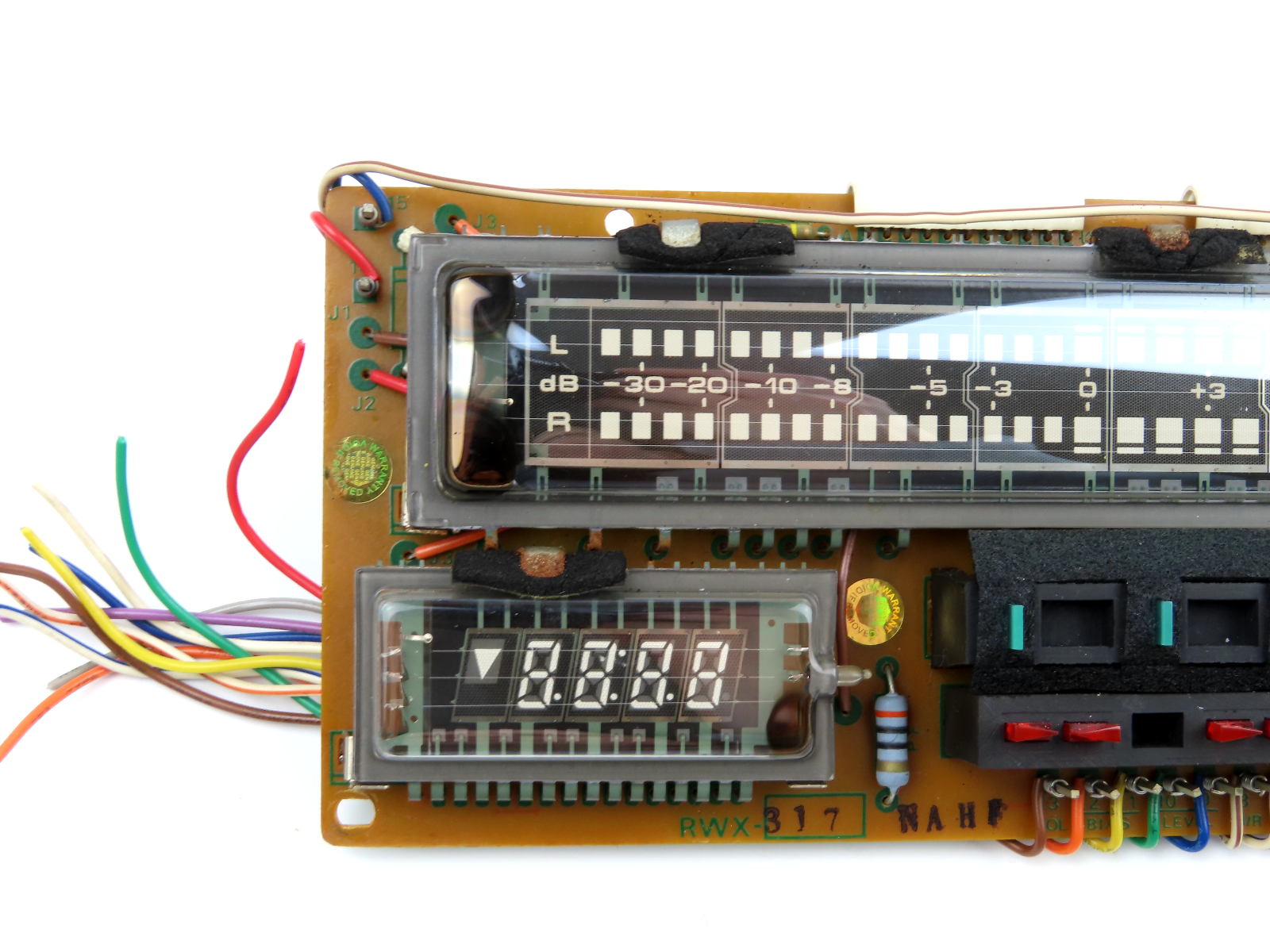 *PIONEER CT-F1250* Peak Meter PCB Board Tape Deck Parts /PN142 - Image 3