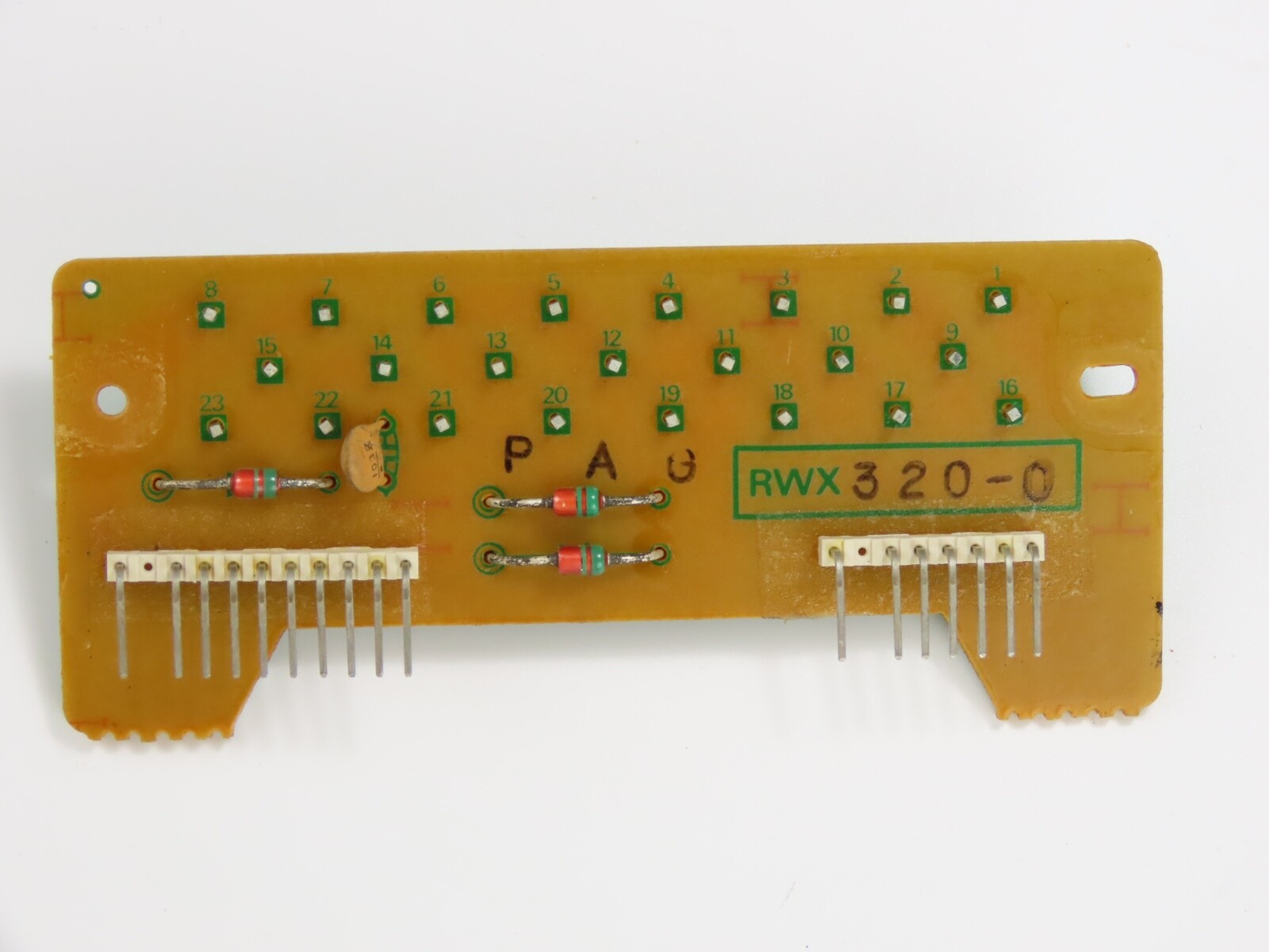 > PIONEER CT-F750 < Connector PCB Board RWX-320 Tape Deck Parts /B295