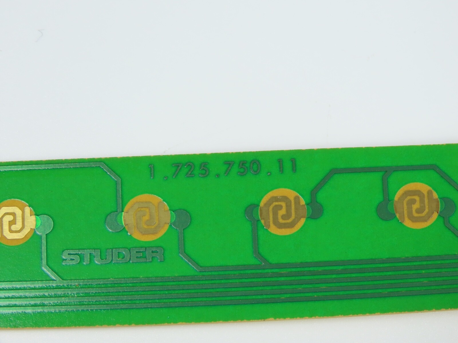 > REVOX B251 < Keyboard 2 PCB with Mat Amplifier Parts 1.725.750 /SD44 - Image 3