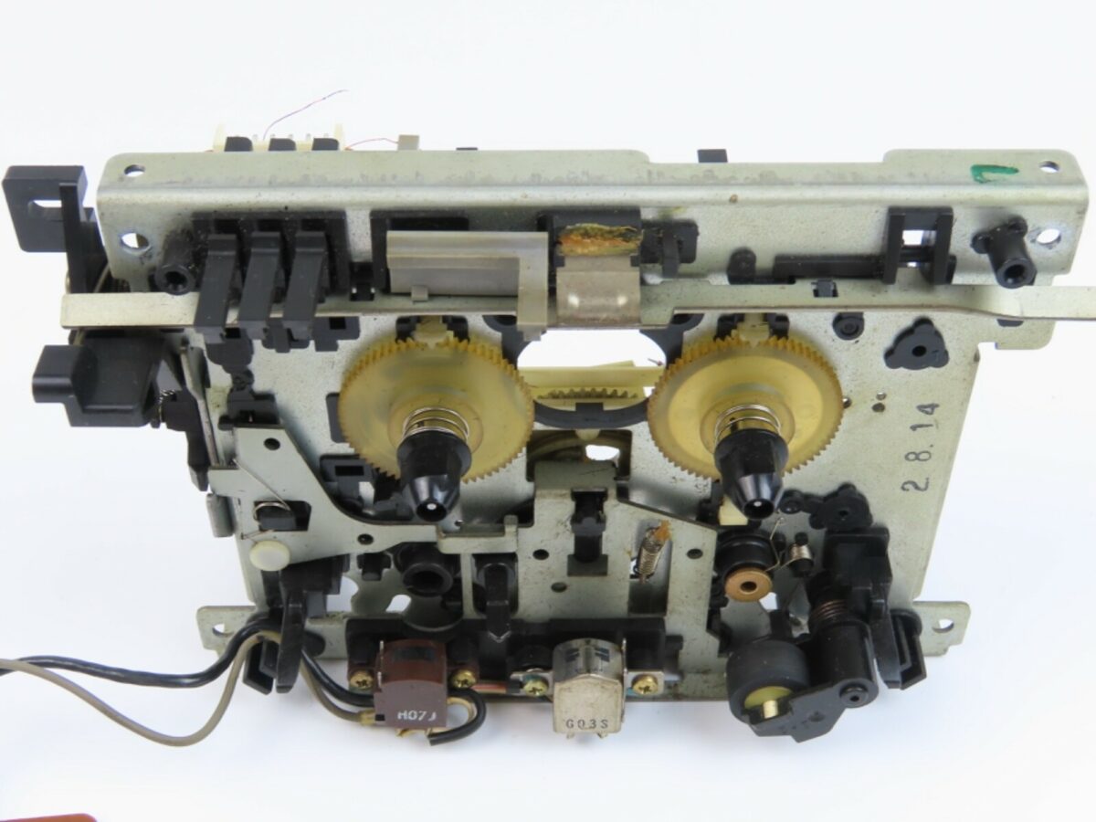 *Sansui D-X301i* Cassette Holder Chassis with Heads Tape Deck Parts /B571 - Image 3
