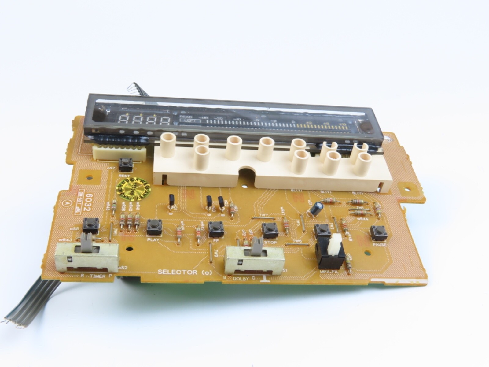 *Sansui D-X301i* Display LCD Board PCB Tape Deck Parts /B570 - Image 3