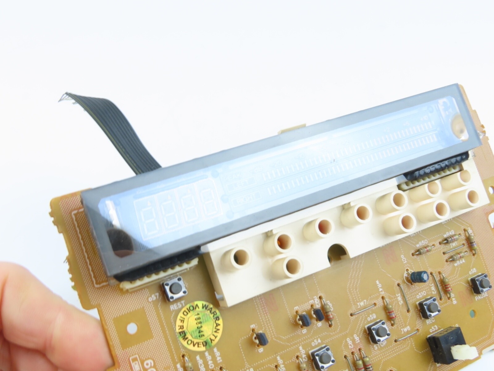 *Sansui D-X301i* Display LCD Board PCB Tape Deck Parts /B570 - Image 4