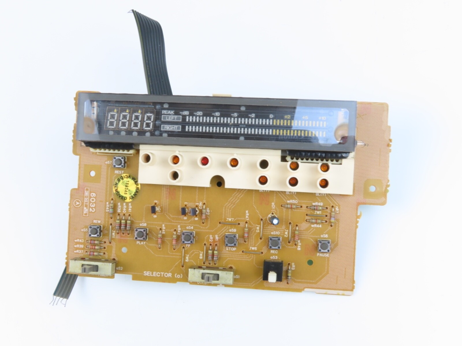 *Sansui D-X301i* Display LCD Board PCB Tape Deck Parts /B570