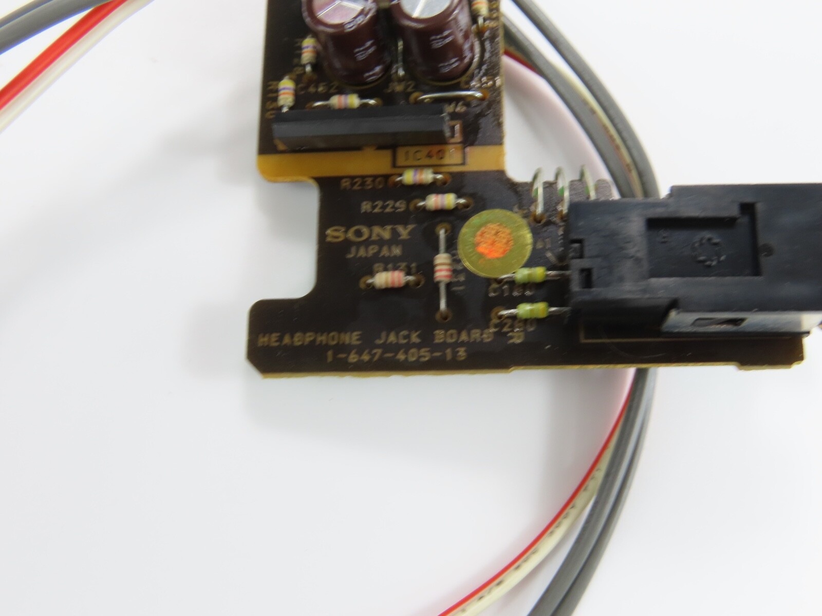 *Sony DTC-690* Headphone Jack Board 1-647-405-13 DAT Deck Part /A566 - Image 4