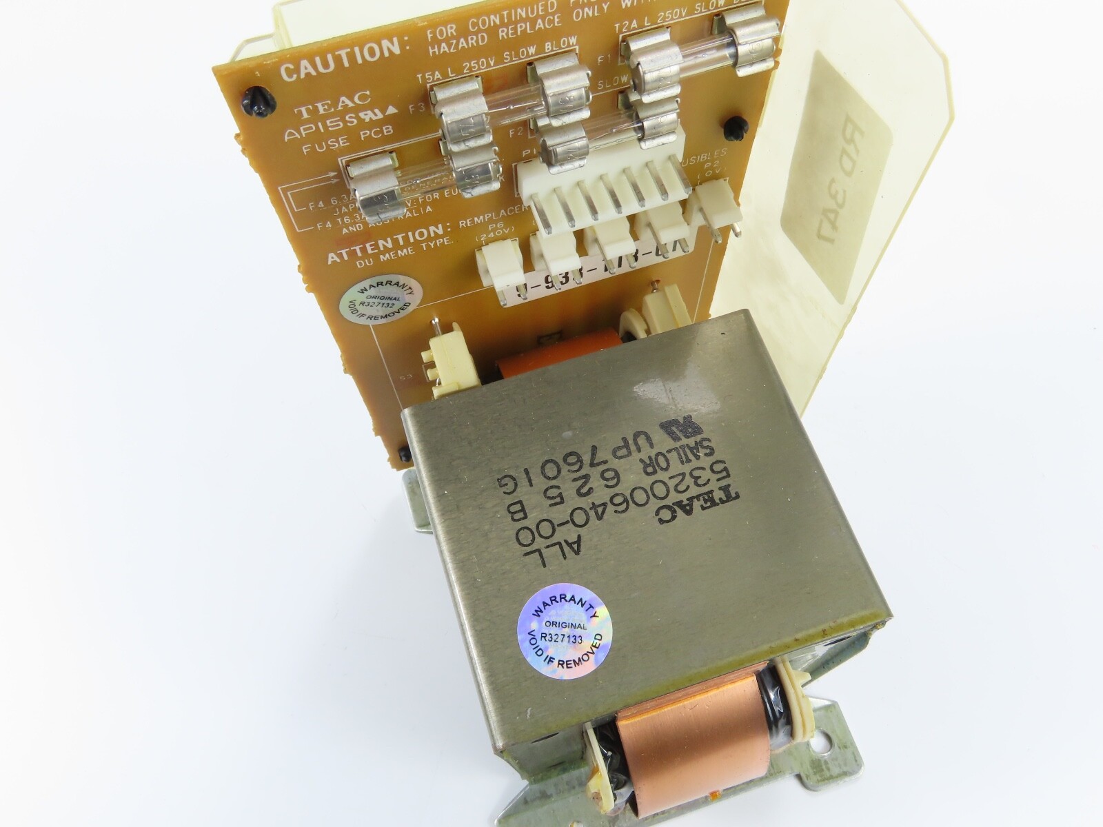 *Sony PCM-800* Power Transformer 53200640-00 with PCB DAT Deck Part /RD347 - Image 3